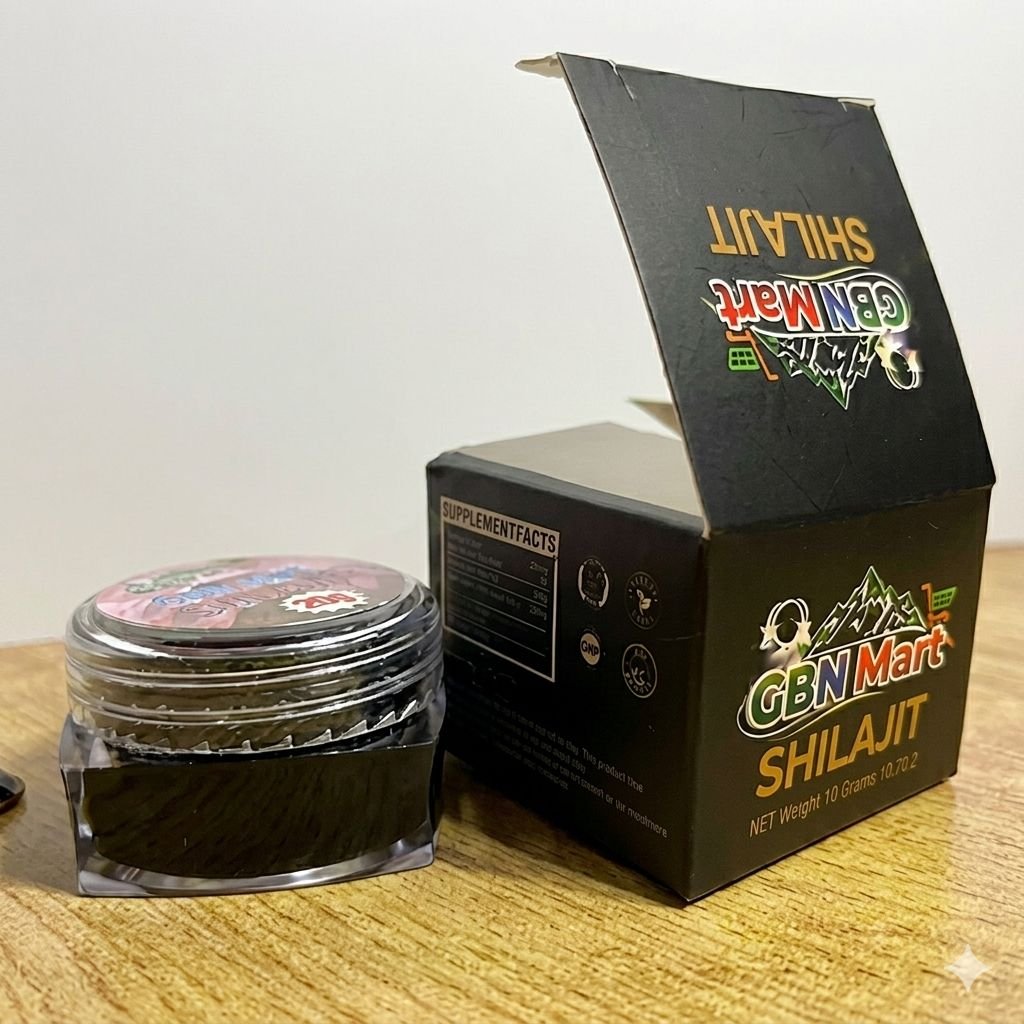 Premium Sun-Dried Shilajit 10g – 100% Pure Natural Himalayan Shilajit from Gilgit-Baltistan Variant